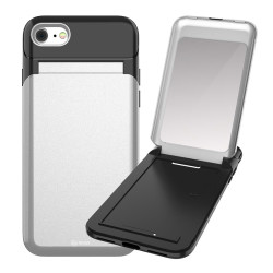 Apple iPhone SE 2020 Case Roar Mirror Bumper Cover Grey