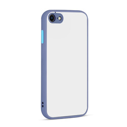 Apple iPhone SE 2020 Case Zore Hux Cover Purple