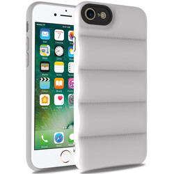 Apple iPhone SE 2020 Kılıf Zore Kasis Kapak Beyaz