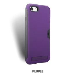 Apple iPhone SE 2022 Case Roar Awesome Hybrid Cover Purple