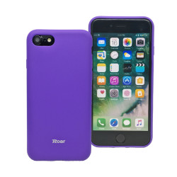 Apple iPhone SE 2022 Case Roar Jelly Cover Purple