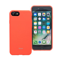 Apple iPhone SE 2022 Case Roar Jelly Cover Light Pink