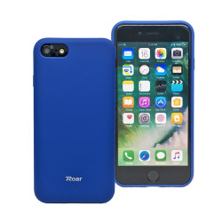 Apple iPhone SE 2022 Case Roar Jelly Cover Navy blue
