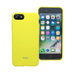Apple iPhone SE 2022 Case Roar Jelly Cover Yellow