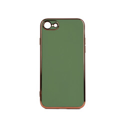 Apple iPhone SE 2022 Case Zore Bark Cover Green