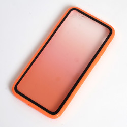 Apple iPhone SE 2022 Case Zore Estel Silicon Orange