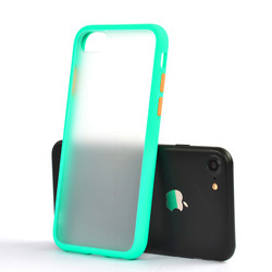 Apple iPhone SE 2022 Case Zore Fri Silicon Turquoise