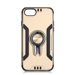 Apple iPhone SE 2022 Case Zore Koko Cover Gold