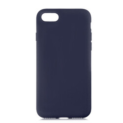 Apple iPhone SE 2022 Case Zore LSR Lansman Cover Navy blue