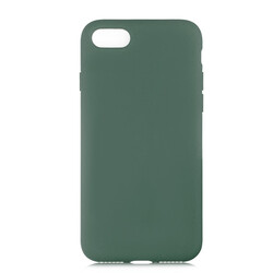 Apple iPhone SE 2022 Case Zore LSR Lansman Cover Dark Green