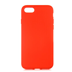 Apple iPhone SE 2022 Case Zore LSR Lansman Cover Orange