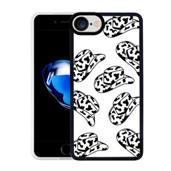 Apple iPhone SE 2022 Case Zore M-Fit Patterned Cover Hat No5