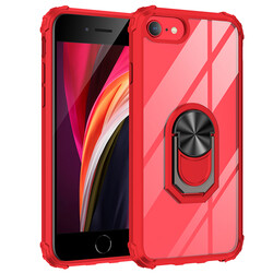 Apple iPhone SE 2022 Case Zore Mola Cover Red