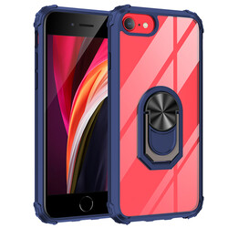 Apple iPhone SE 2022 Case Zore Mola Cover Navy blue