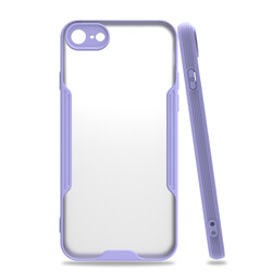 Apple iPhone SE 2022 Case Zore Parfe Cover Purple
