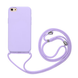 Apple iPhone SE 2022 Case Zore Ropi Cover Purple