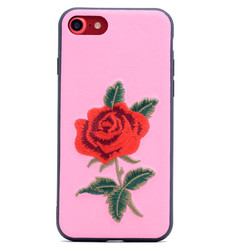 Apple iPhone SE 2022 Case Zore Rose Cover Pink