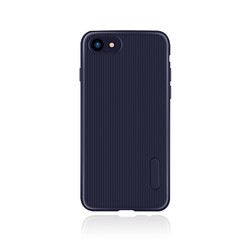 Apple iPhone SE 2022 Case Zore Tio Silicon Navy blue