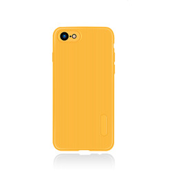 Apple iPhone SE 2022 Case Zore Tio Silicon Yellow