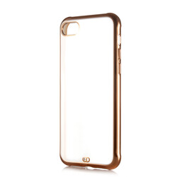 Apple iPhone SE 2022 Case Zore Voit Cover Gold