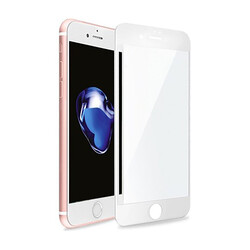 Apple iPhone SE 2022 Davin Mat Seramik Ekran Koruyucu Beyaz