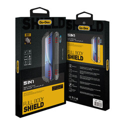 Apple iPhone SE 2022 Go Des 5 in 1 Full Body Shield Siyah