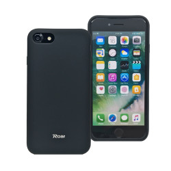 Apple iPhone SE 2022 Kılıf Roar Jelly Kapak Siyah