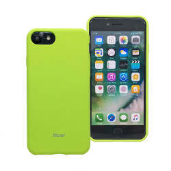 Apple iPhone SE 2022 Kılıf Roar Jelly Kapak Yeşil