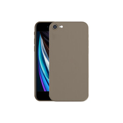 Apple iPhone SE 2022 Kılıf ​​​​​Wiwu Skin Nano PP Kapak Transparan Siyah