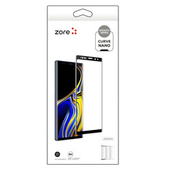 Apple iPhone SE 2022 Zore 3D Short Curve Nano Screen Protector Black