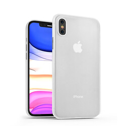 Apple iPhone X Case ​​​​​Wiwu Skin Nano PP Cover White