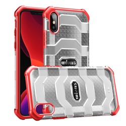 Apple iPhone X Case Wlons Mit Cover Red