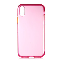 Apple iPhone X Case Zore Bistro Cover Pink