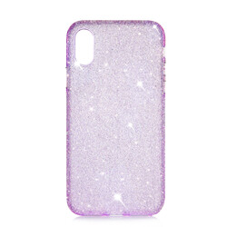 Apple iPhone X Case ​​​Zore Eni Cover Purple