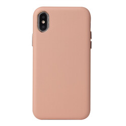 Apple iPhone X Case Zore Eyzi Cover Pink