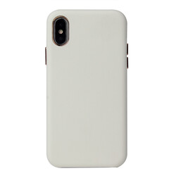 Apple iPhone X Case Zore Eyzi Cover White