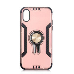Apple iPhone X Case Zore Koko Cover Rose Gold