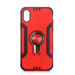 Apple iPhone X Case Zore Koko Cover Red