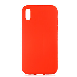 Apple iPhone X Case Zore LSR Lansman Cover Orange