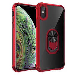 Apple iPhone X Case Zore Mola Cover Red