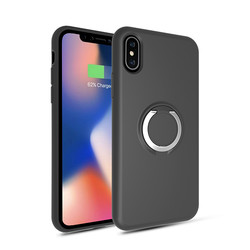 Apple iPhone X Case Zore Plex Cover Black