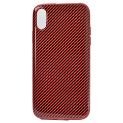 Apple iPhone X Case Zore Vio Cover Red