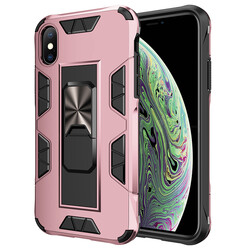 Apple iPhone X Case Zore Volve Cover Rose Gold