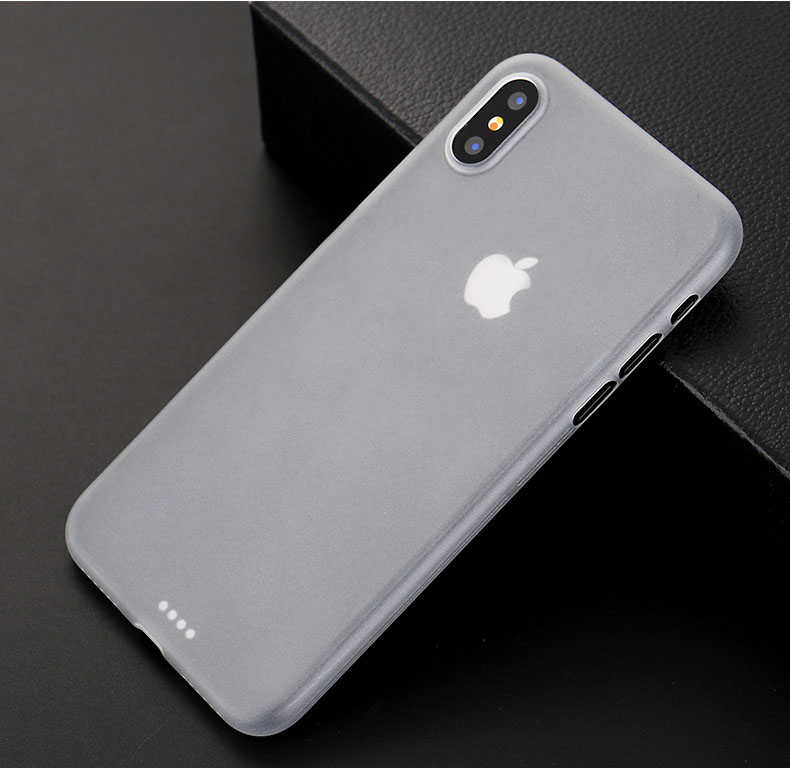 Apple iPhone X Kılıf Zore 1.Kalite PP Silikon - 9