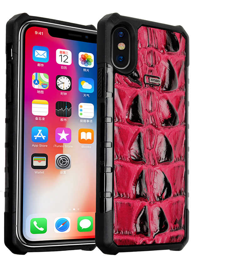 Apple iPhone X Kılıf Zore Crocow Kapak - 19