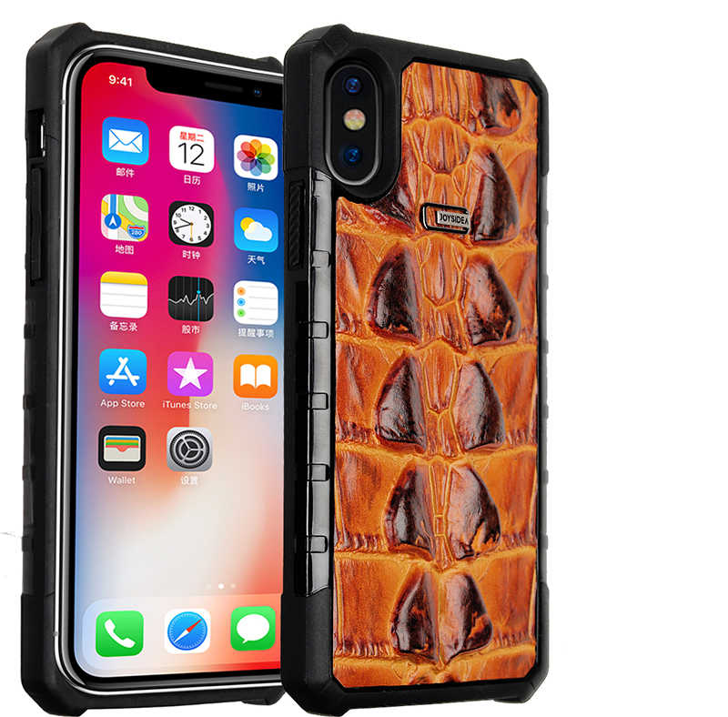 Apple iPhone X Kılıf Zore Crocow Kapak - 21