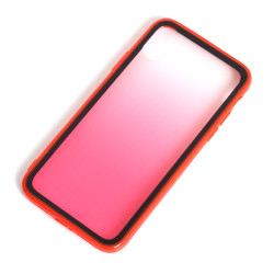 Apple iPhone X Kılıf Zore Estel Silikon Kırmızı