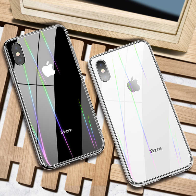 Apple iPhone X Kılıf Zore Rainbow Kapak - 5