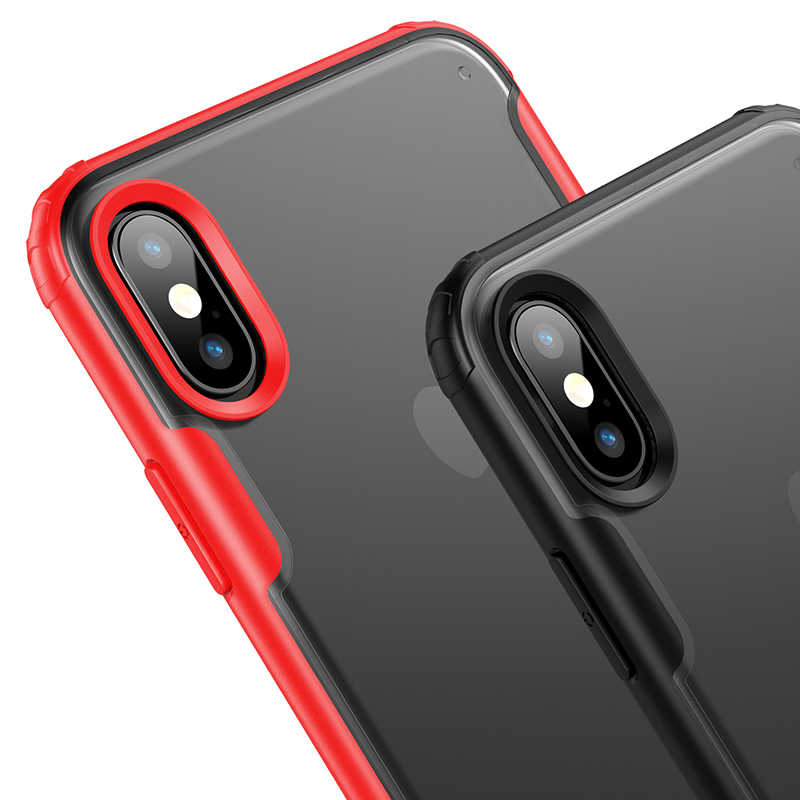 Apple iPhone X Kılıf Zore Volks Kapak - 4