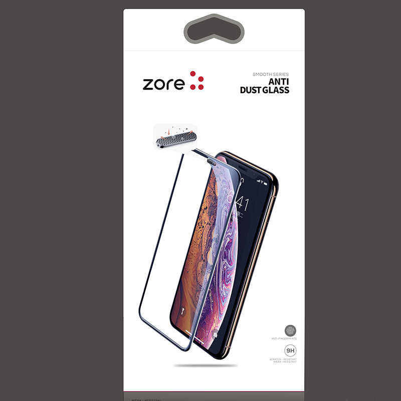 Apple iPhone X Zore Anti-Dust Temperli Ekran Koruyucu - 5